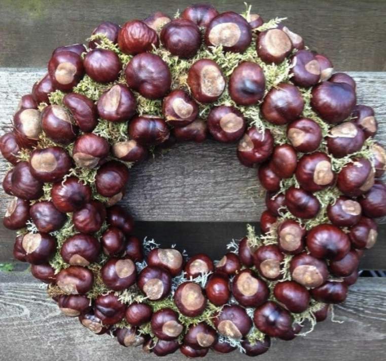 Corone-di-castagne-fatte in casa