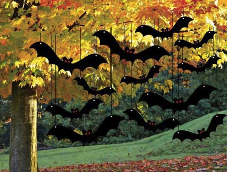 Halloween-Hanging-šišmiši