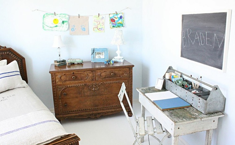 arredo camera bambini in stile shabby chic