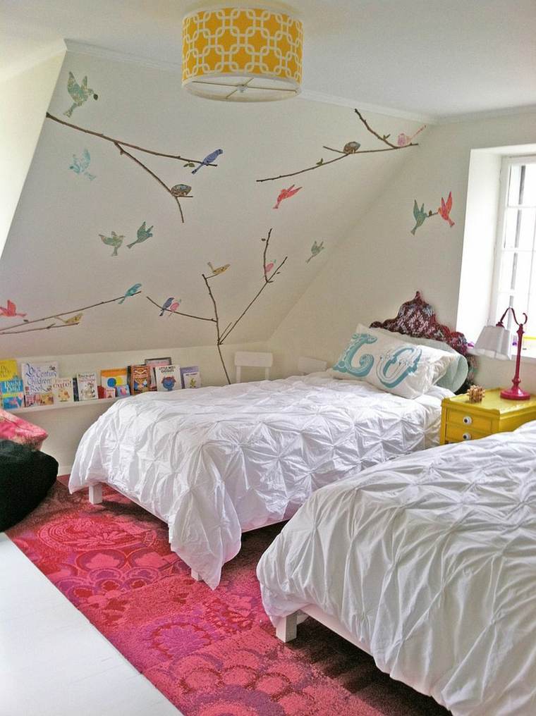 otrcana dječja soba deko dizajn zida