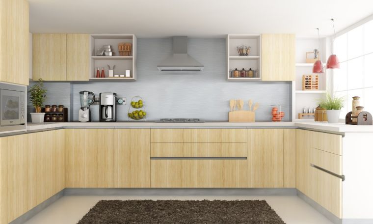 idea cucina componibile cucina a forma di u