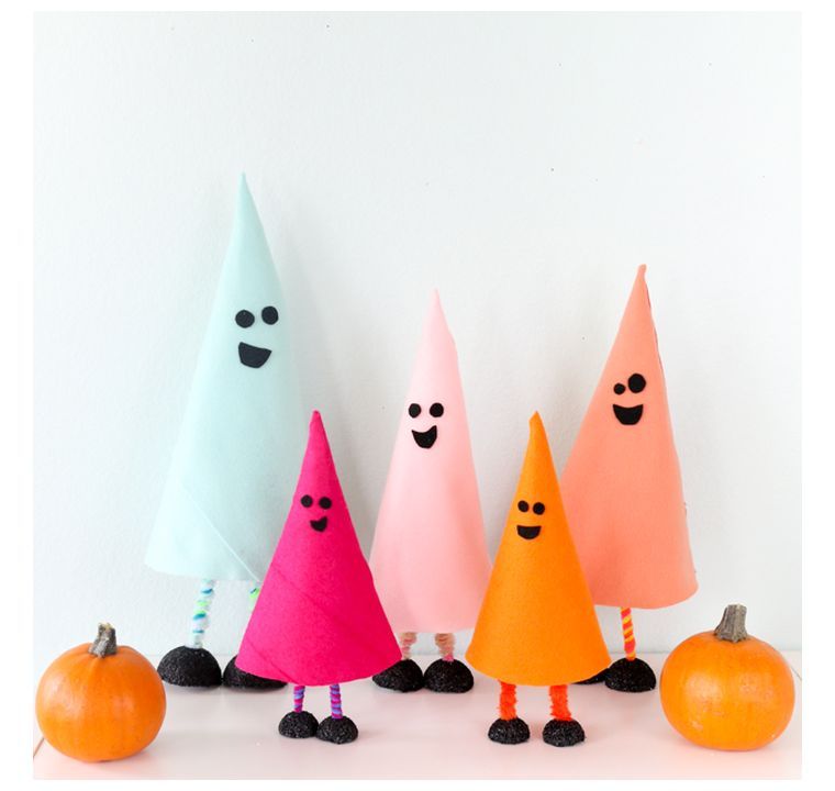 halloween ghost decoration DIY papir
