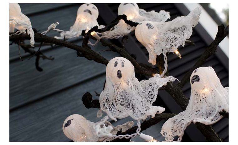halloween dekorációs bemutató-ötlet-kreatív-fény-füzér