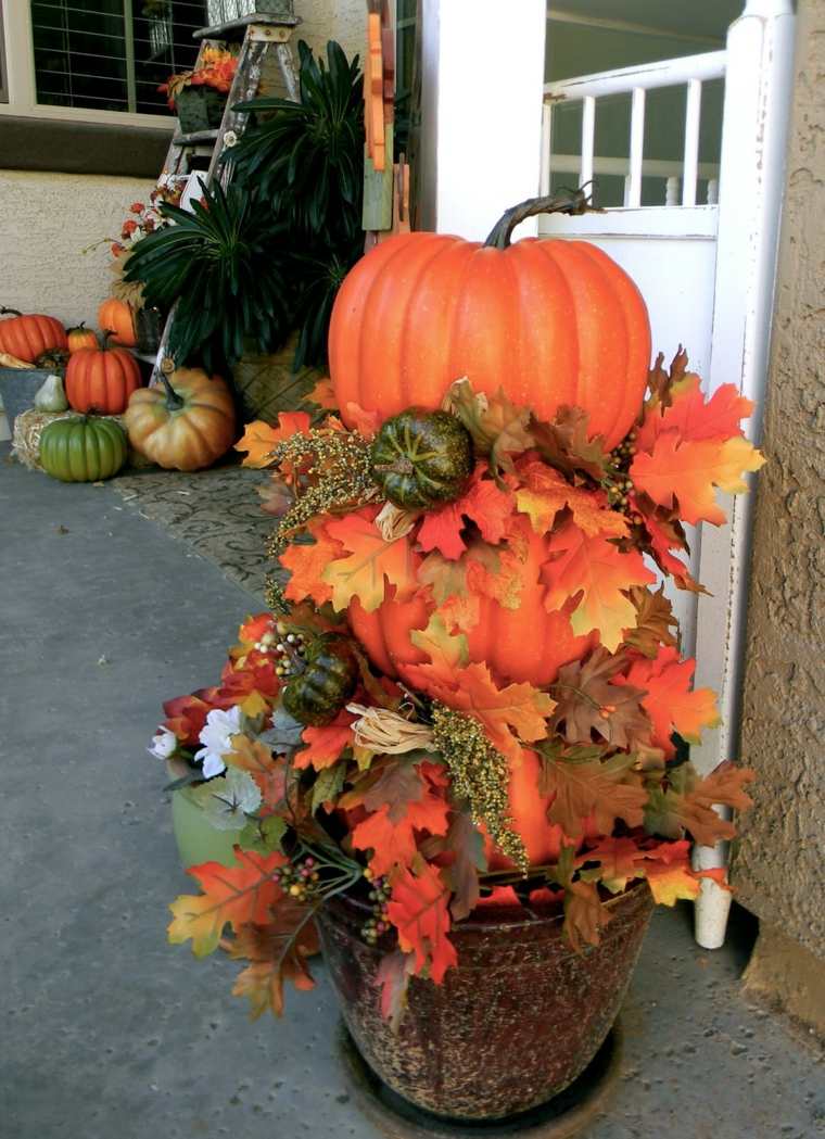 DIYドアハウス秋の装飾
