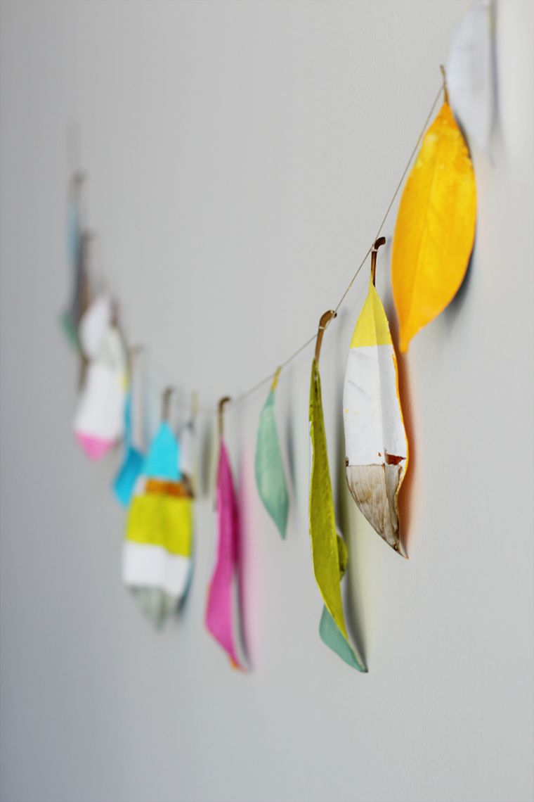 diy-decoration-cheap-autumn-garlands