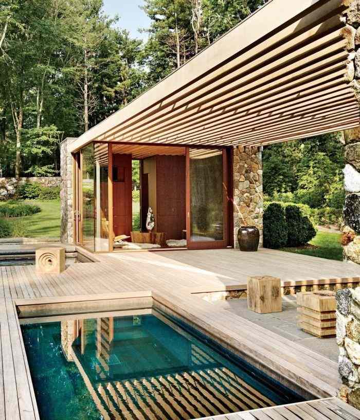 テラスシェルターwith-swimming-pool-idea-exterior-layout