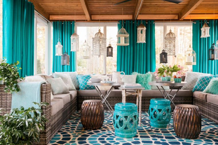 Maroko verandos dekoras