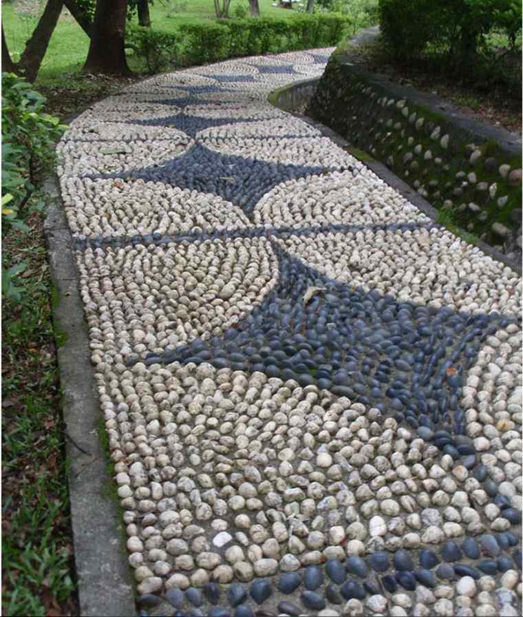 Giardino decorativo fai-da-te in pietra paesaggistica