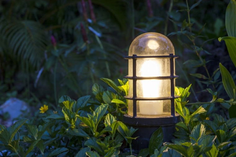 l'idea della luce del giardino illumina lo spazio di design alla moda