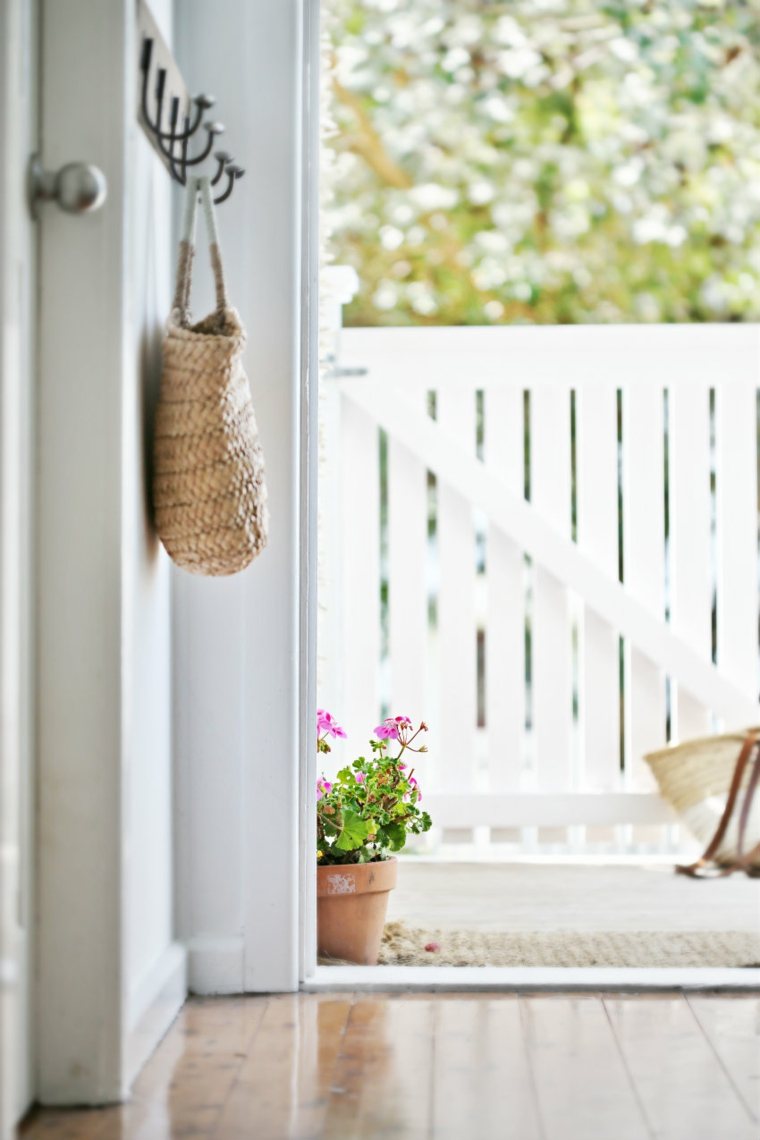 ingresso casa layout design idea guardaroba borse portaoggetti
