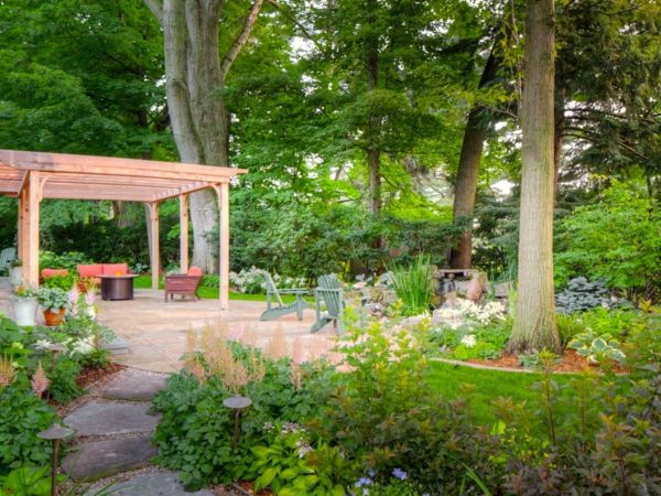 ideje za velike vrtne kućice popločani dio dvorišta brico deco jardin jeftin