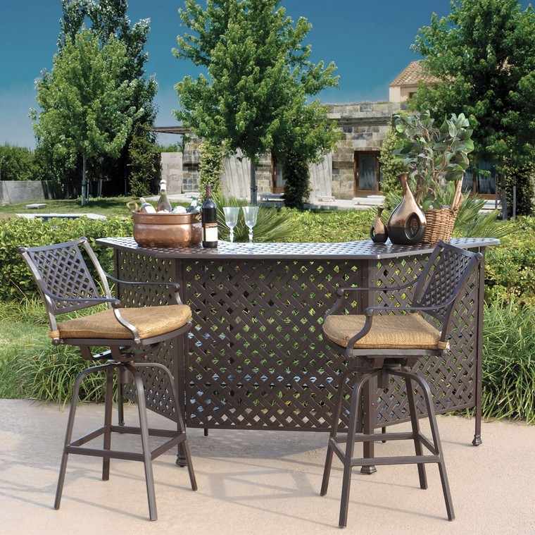 Idee moderne per sedie da tavolo da giardino