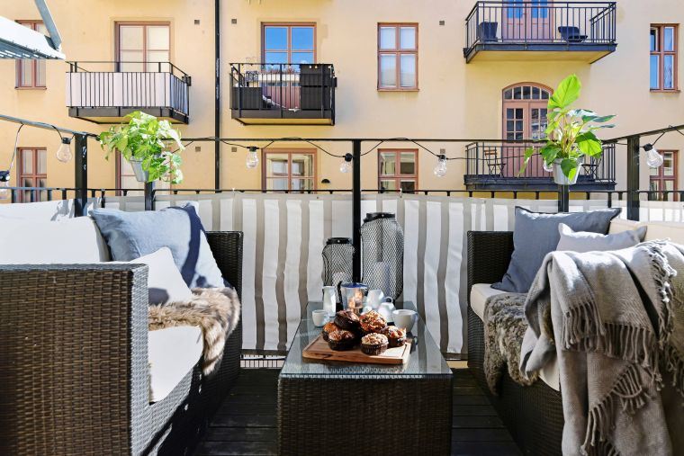 idee di design del balcone