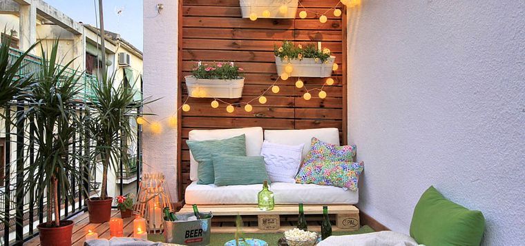 arredamento balcone piccolo spazio