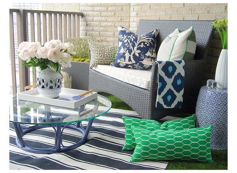 arredare i mobili del balcone