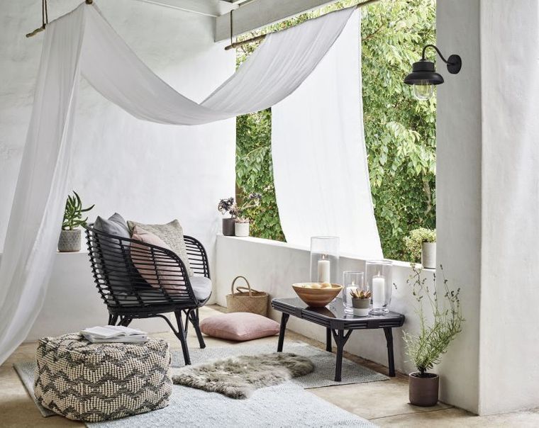 decorare balcone idea originale