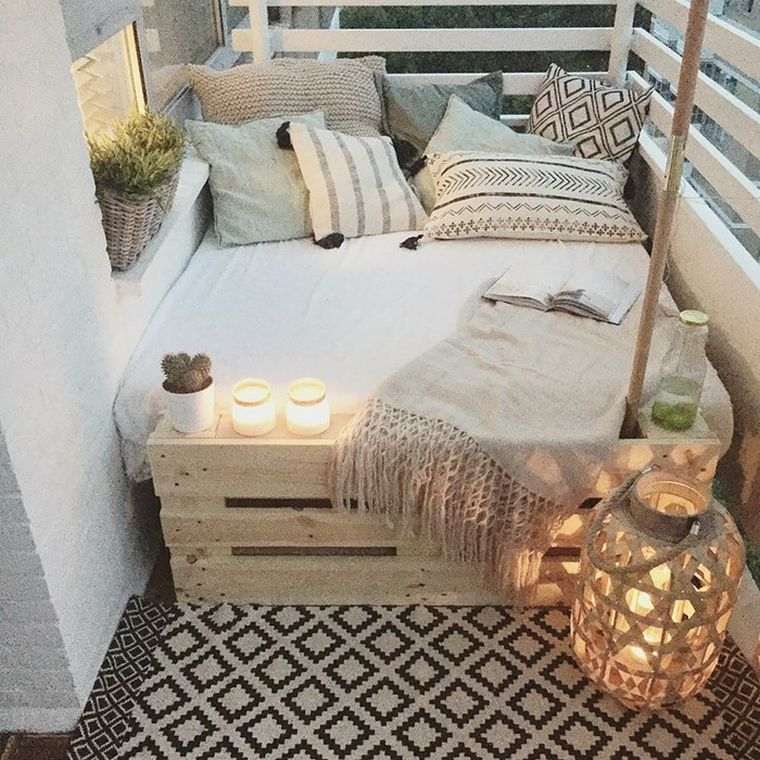Arredare l'illuminazione del balcone