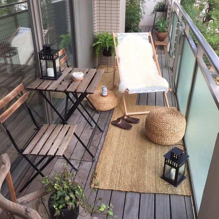piccolo ed elegante layout del patio