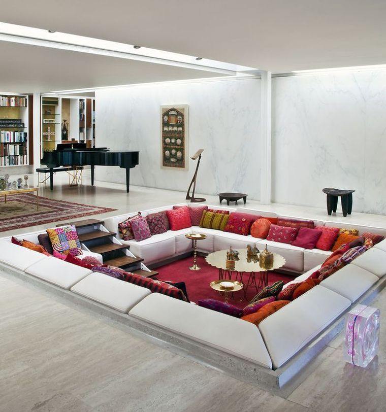 süllyesztett-nappali-belső-dekorációs-modern