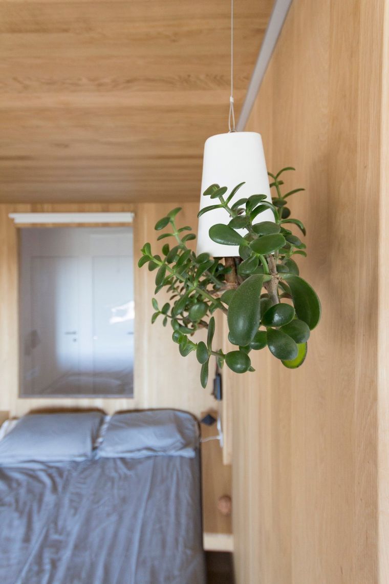 インテリアデザイン装飾スタジオ緑の植物省スペース家具