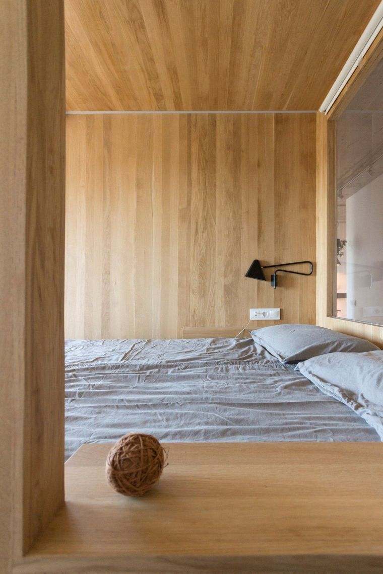 小さなアパートの寝室の装飾のアイデア