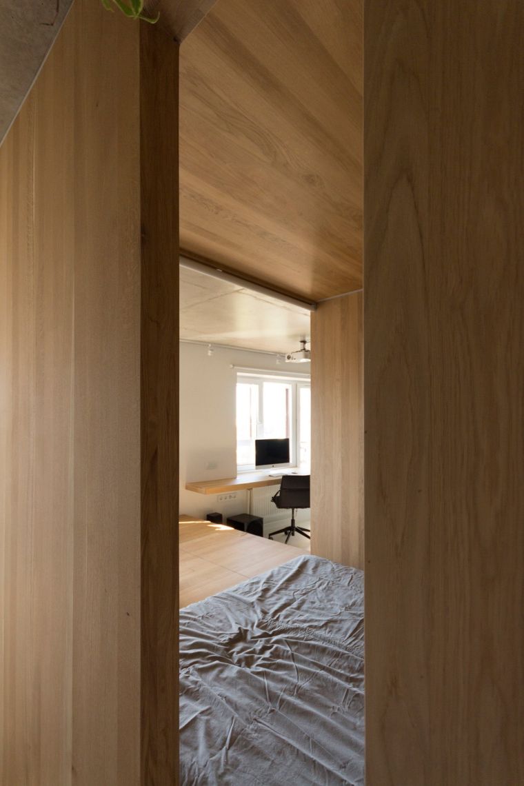 studio modello piccolo appartamento srface interior design