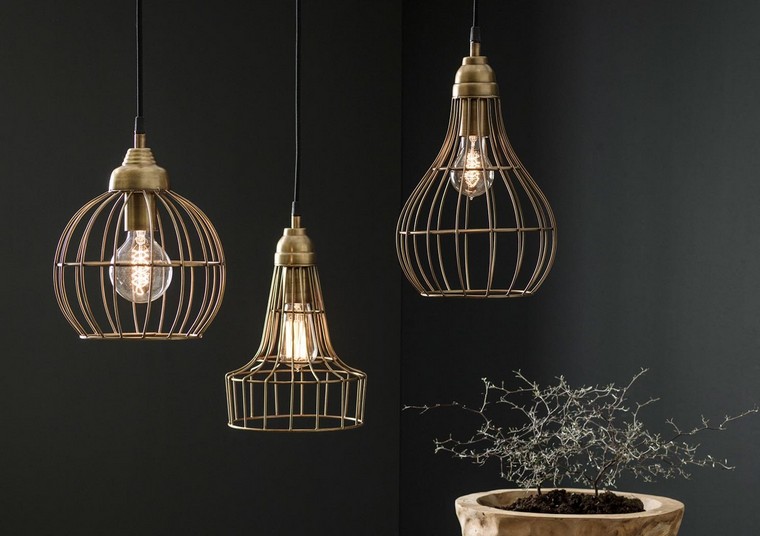 Edison žarulja privjesak svjetlo modernog dizajna lončanica
