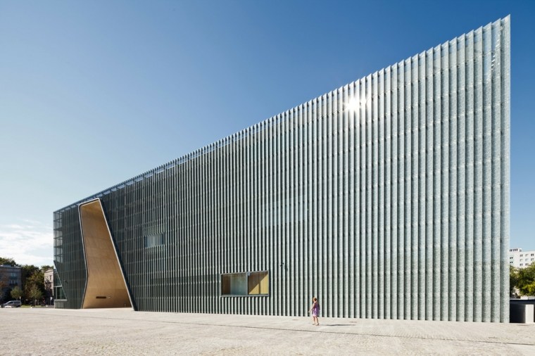 architettura contemporanea museo-storia-polacca-ebrei-immagine-Pawel-Paniczko