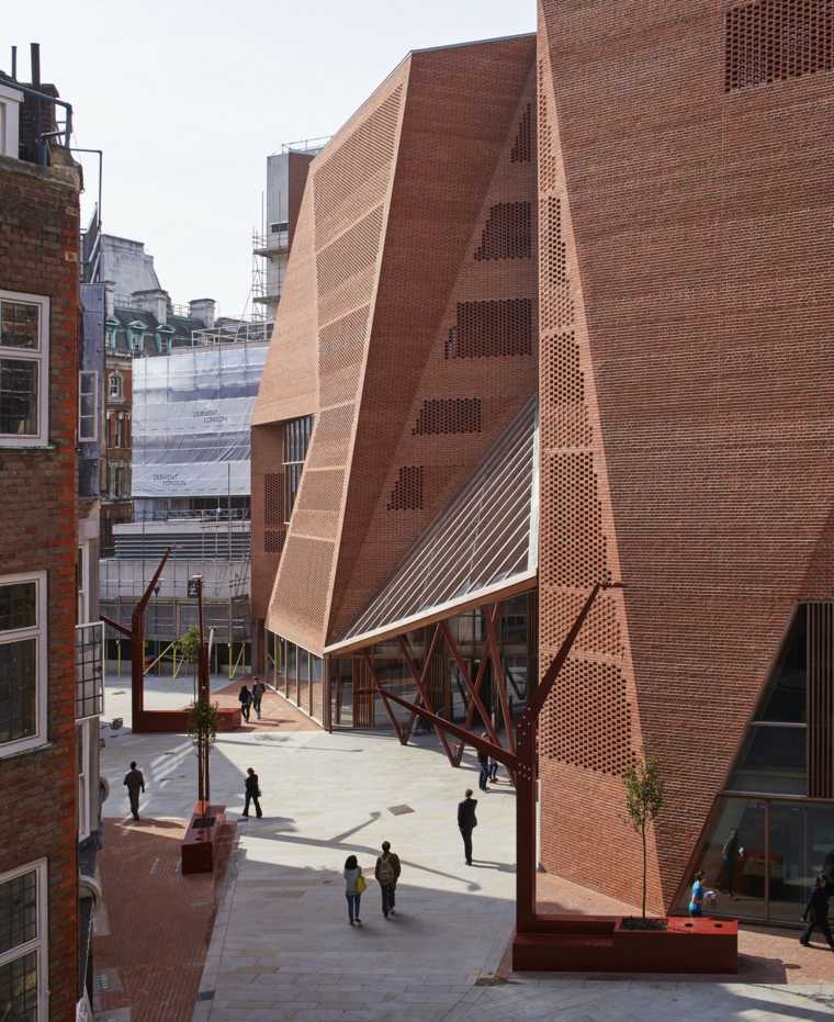 architettura contemporanea Saw-Swee-Hock-Center-Etudiants-Ecole-economie-Londres-image-Dennis-Gilbert