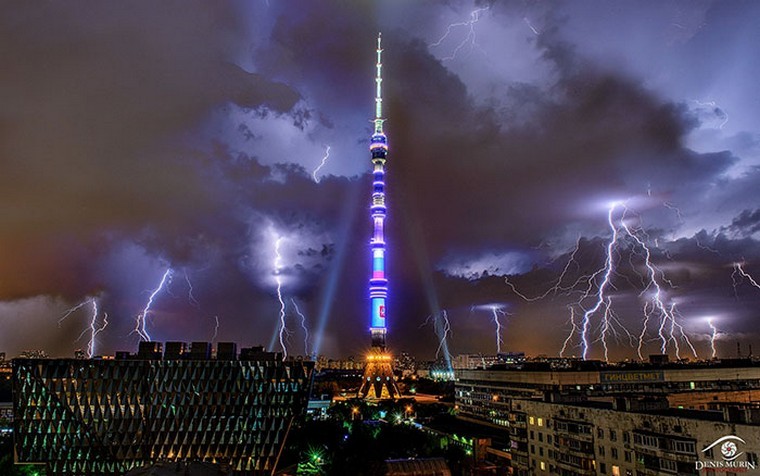 ostankino transliacijos bokštas-Maskva-Rusija-originali architektūra