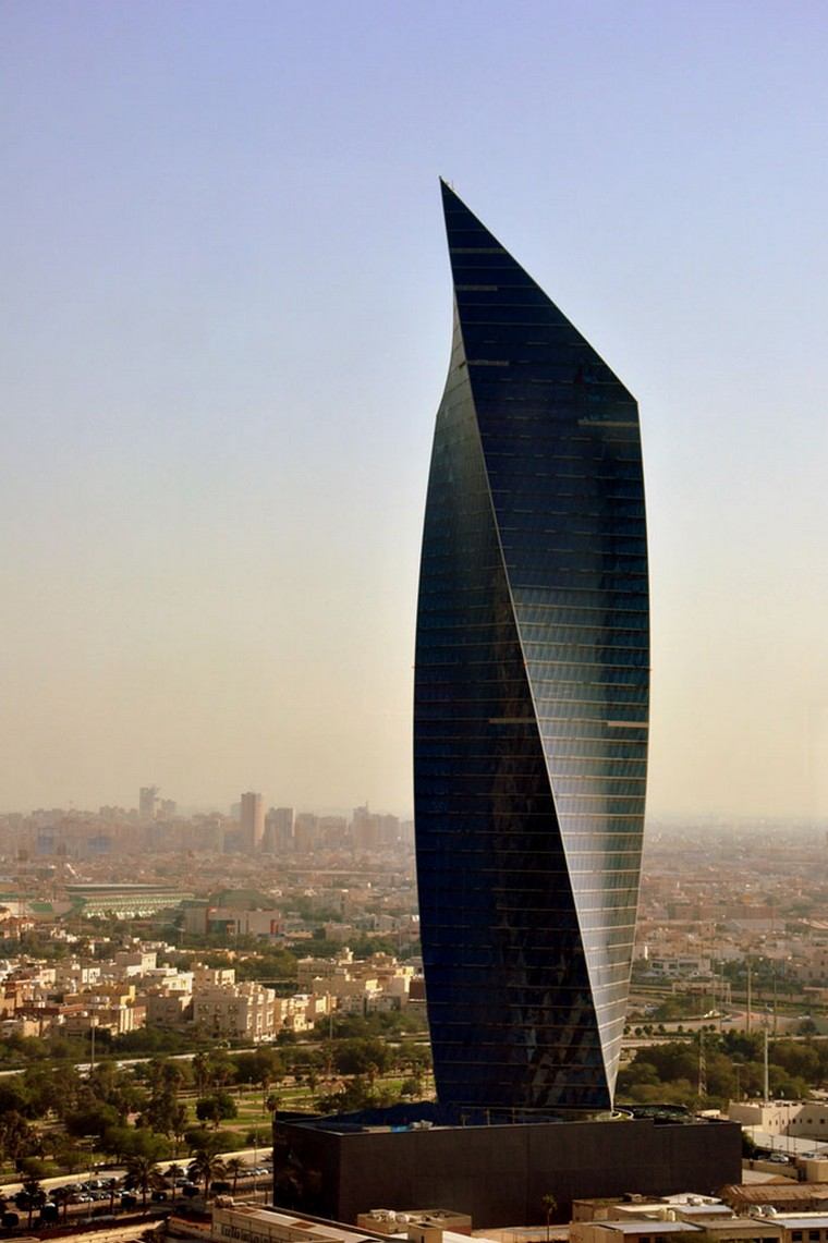 modern építészet-tervezés-épület-al-tijaria-torony-Kuvait