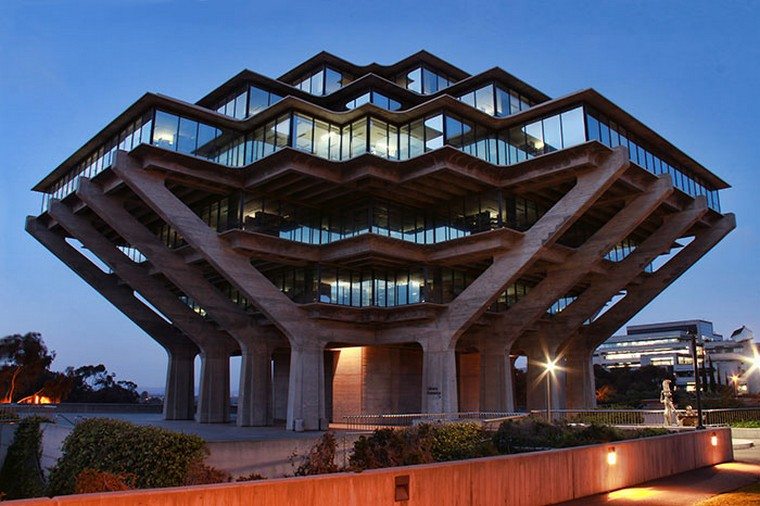 geisel-library-la-Jolla-california-original-architecture