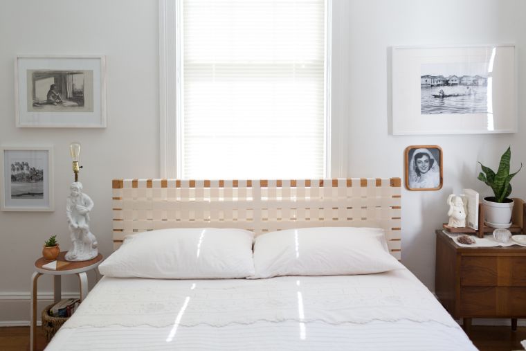 decorazione della camera da letto moderna minimalista
