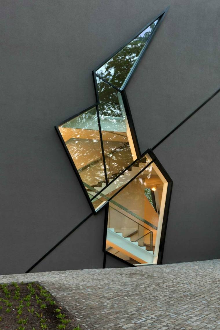 modern ablakok ötletek függőleges üvegház építész