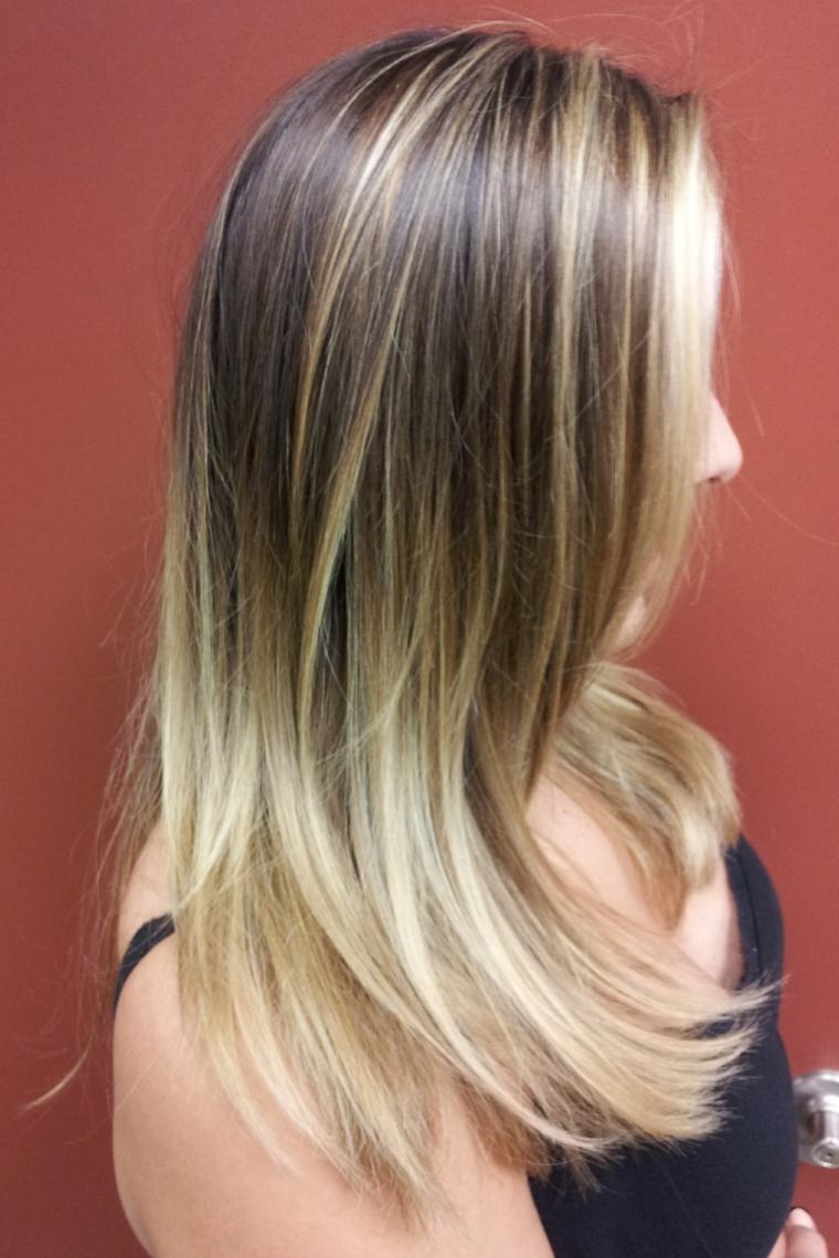 ombre bionde balayage diverse tecniche effetto naturale