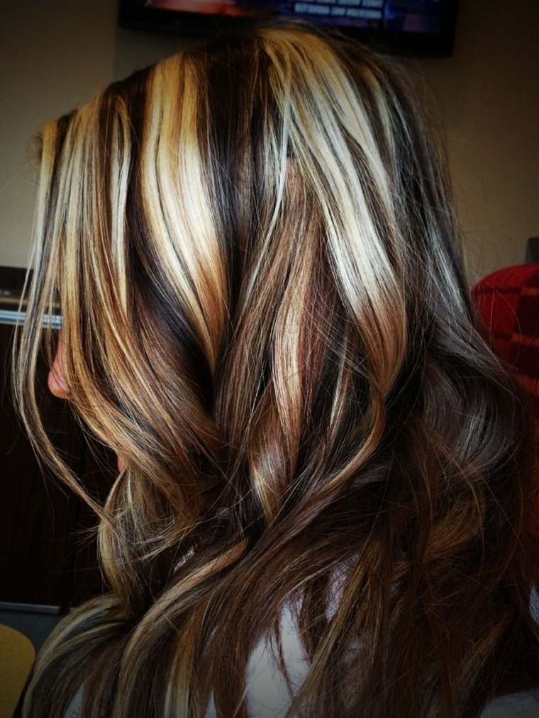 balayage hajszálak különböző színek eredetiségkutatás