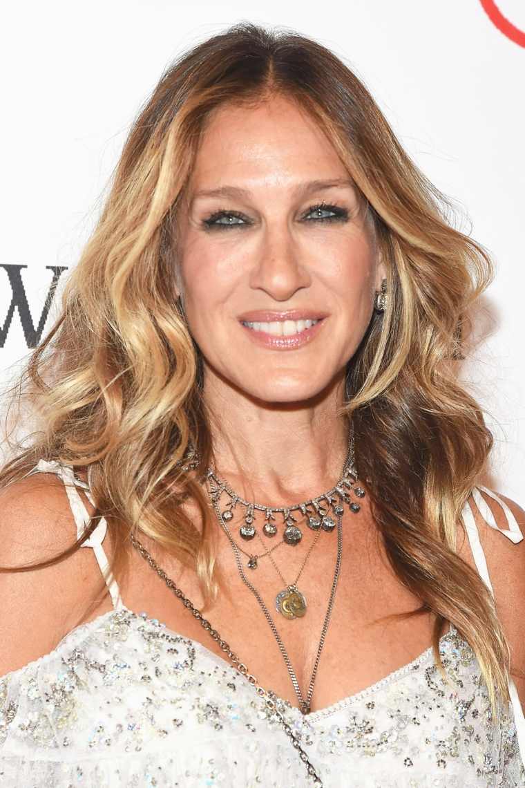 balayage ombre blondinė sarah jessica parker