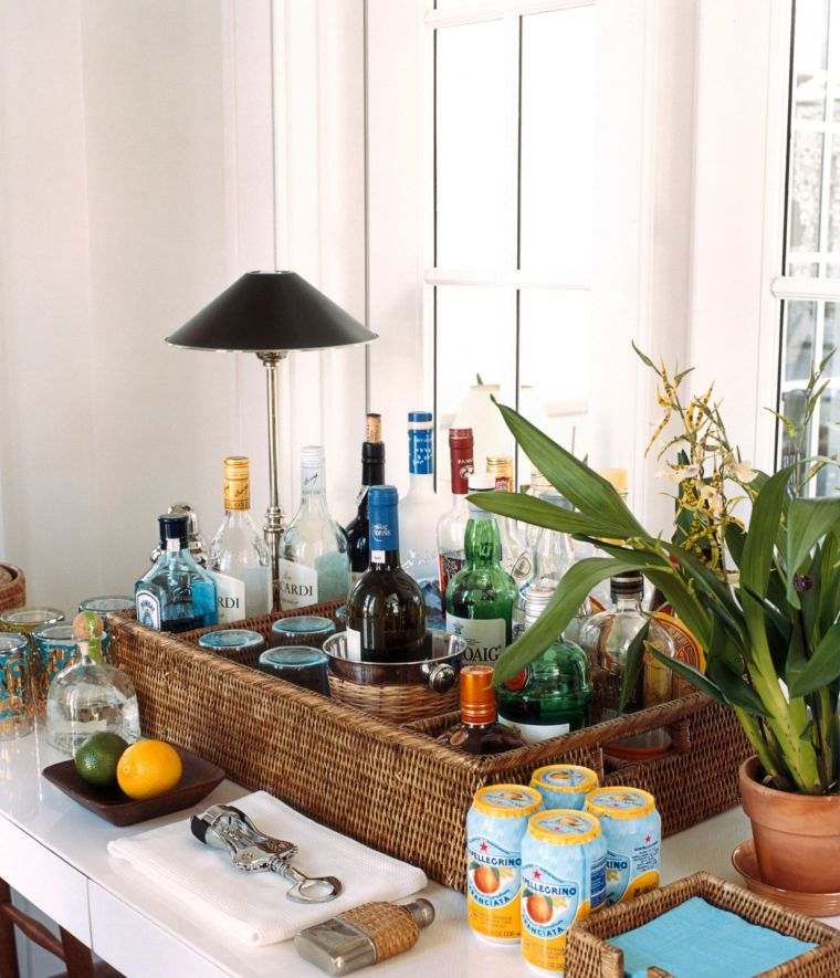 bar-for-living-room-idea-decoration-basket