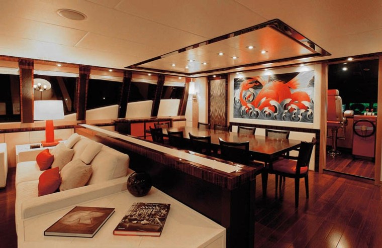 immagini di barche di lusso yacht deco