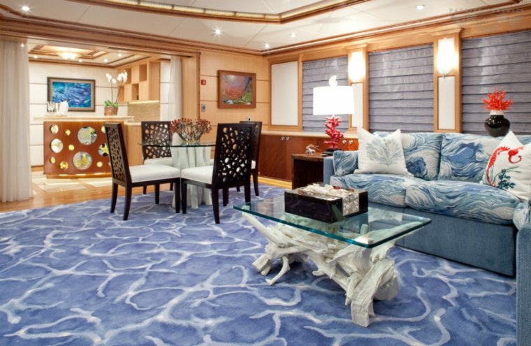 luxus jacht belső dekorációs csónak