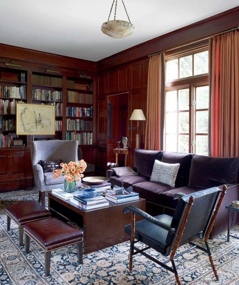 crea una libreria personalizzata con un modello di mobili in legno per l'arredamento del soggiorno