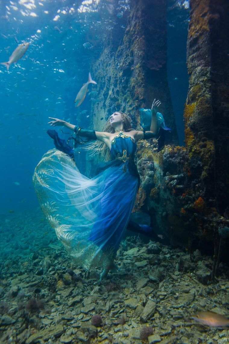 podvodne fotografije sirene