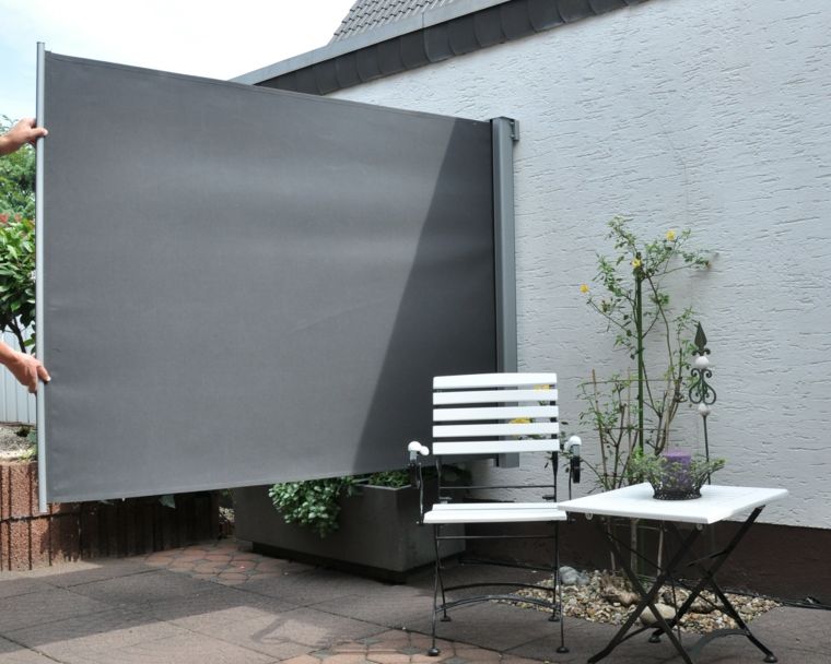 užtemdomos plokštės sodo apdaila terasa vėjelis modernus modernus vaizdas