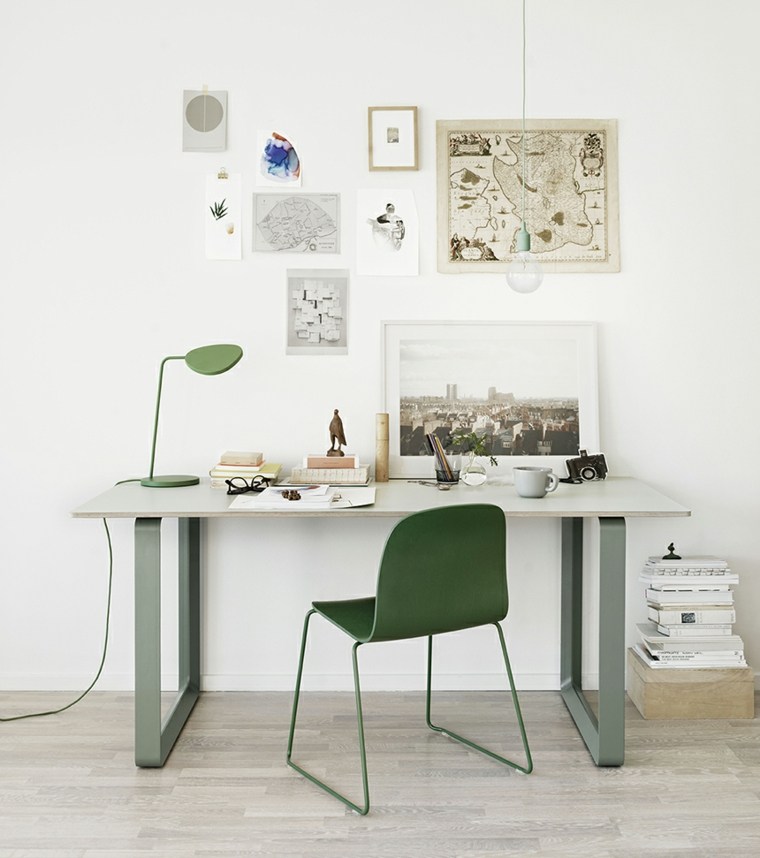 Bijeli moderni stolovi nordijskog dizajna
