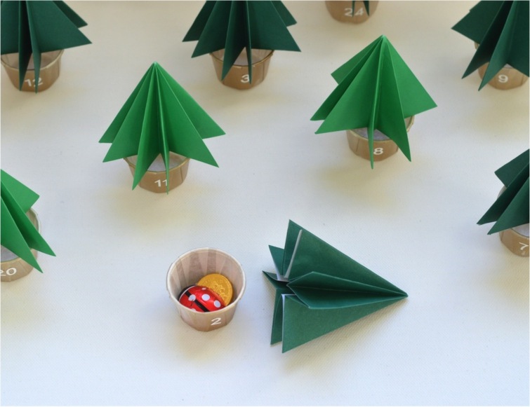 Adventski kalendar božićno drvce