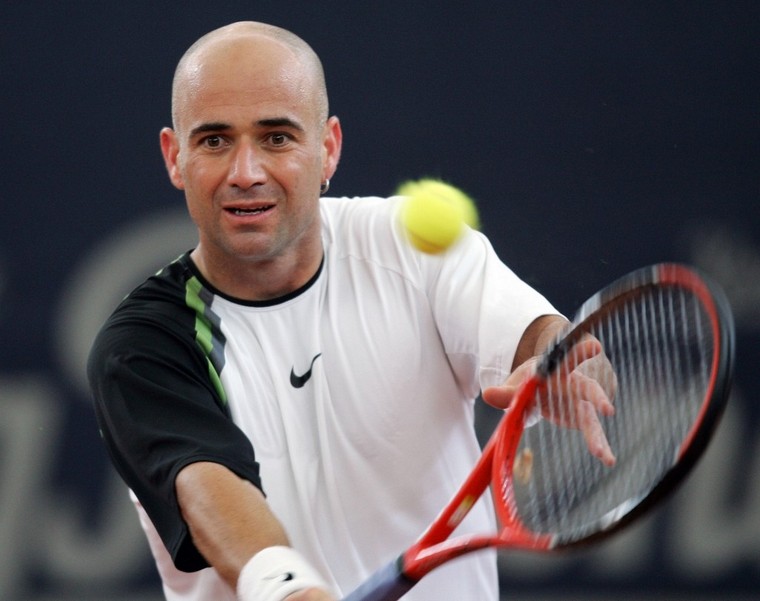 Andre Agassi plikas tenisininkas