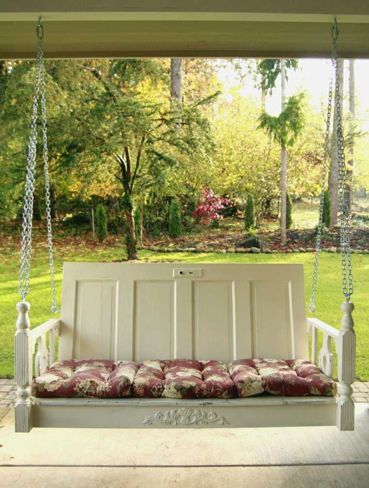 vintage sofe krevet viseće ideje ukras terase