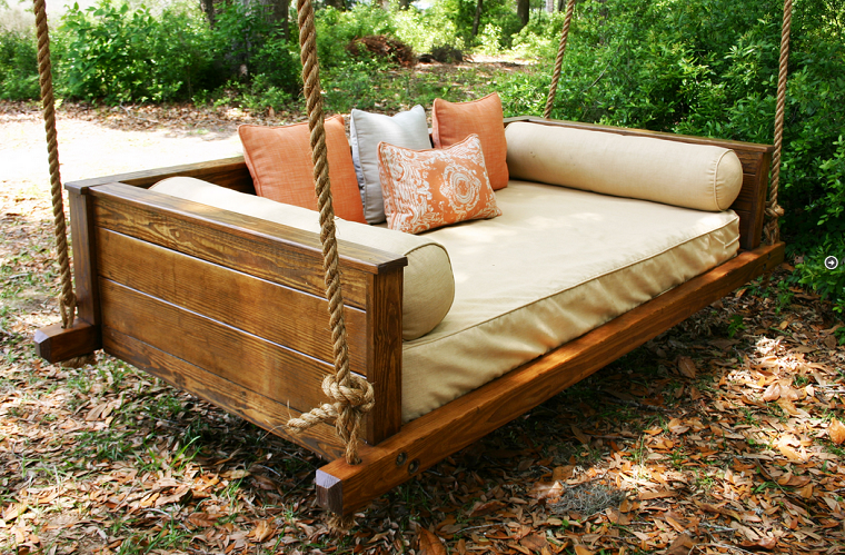 drveni kreveti uređenje kauča vrt