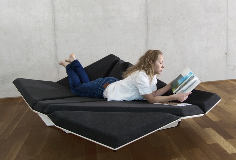 modern moduláris kialakítású kanapé design nappali elrendezés