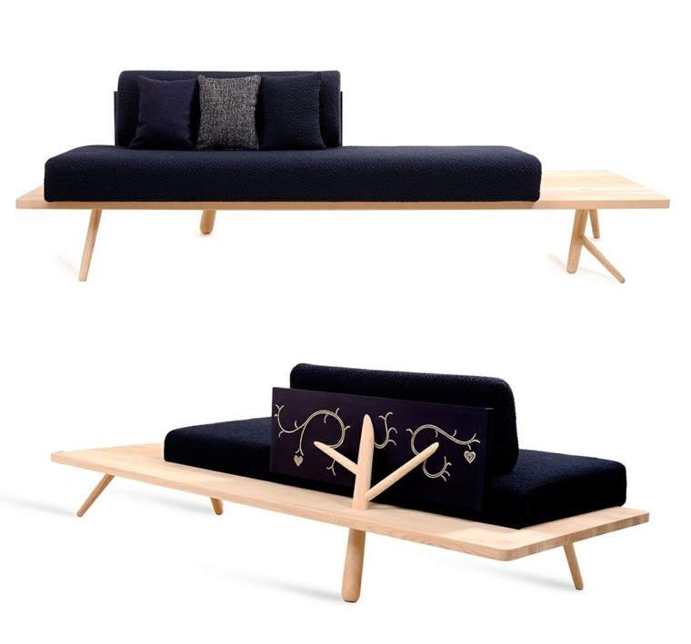 eredeti kanapé fa párna belsőépítészet nappali modern bútorok